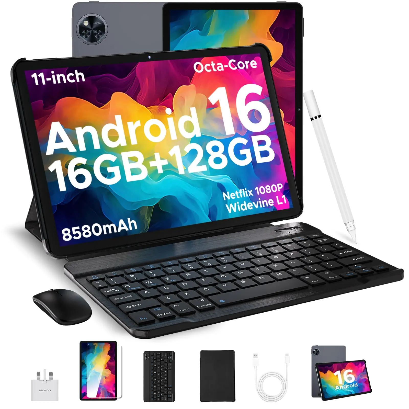 DOOGEE U11 Android 16 11 inch HD IPS Display 8580mAh Tablet - Image 13