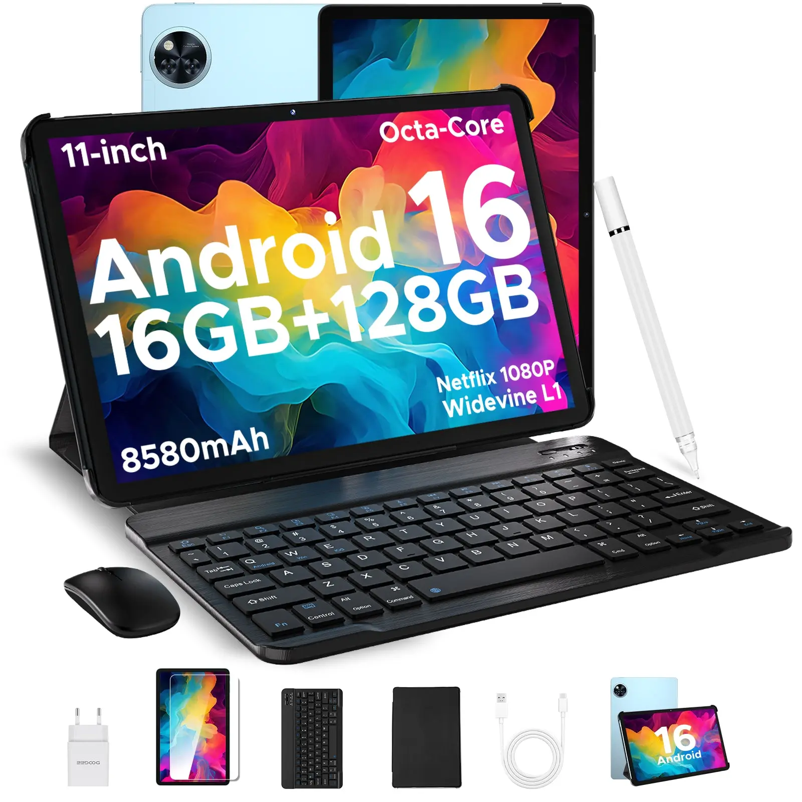 DOOGEE U11 Android 16 11 inch HD IPS Display 8580mAh Tablet - Image 14