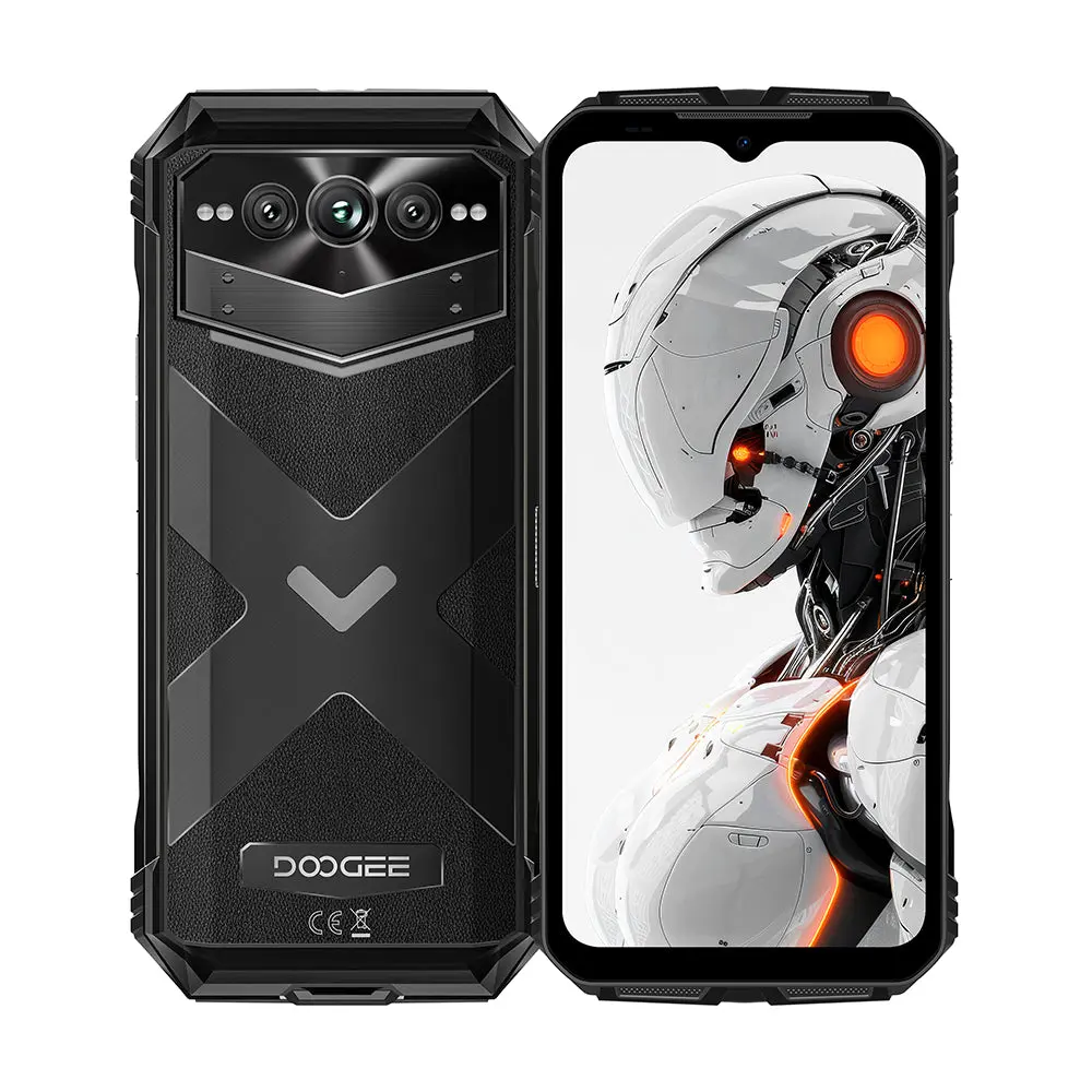 DOOGEE V Max Pro 512GB Large Memory 22000mAh Large Battery Android 14 Rugged Phone